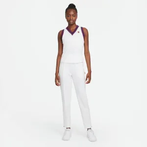 Nike Women's Dri-FIT Heritage Knit Pants (White)