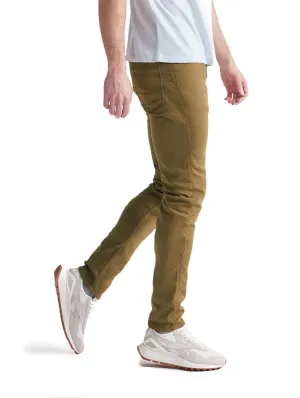 No Sweat Pant Slim Tobacco