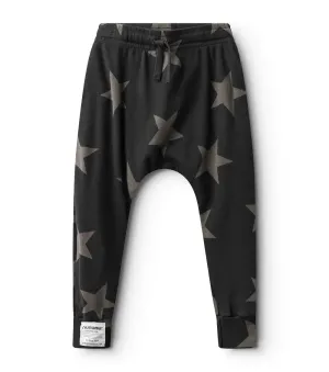 nununu- Light Star Baggy Pants (black/grey)