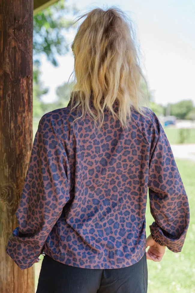 On The Daily In Spotted Sweetheart Windbreaker FINAL SALE