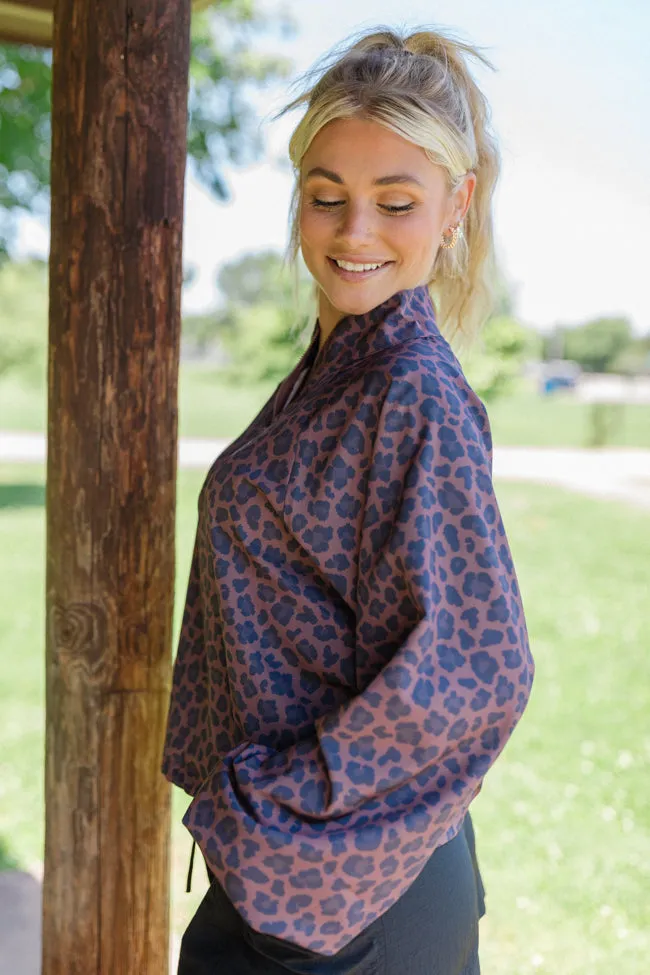 On The Daily In Spotted Sweetheart Windbreaker FINAL SALE