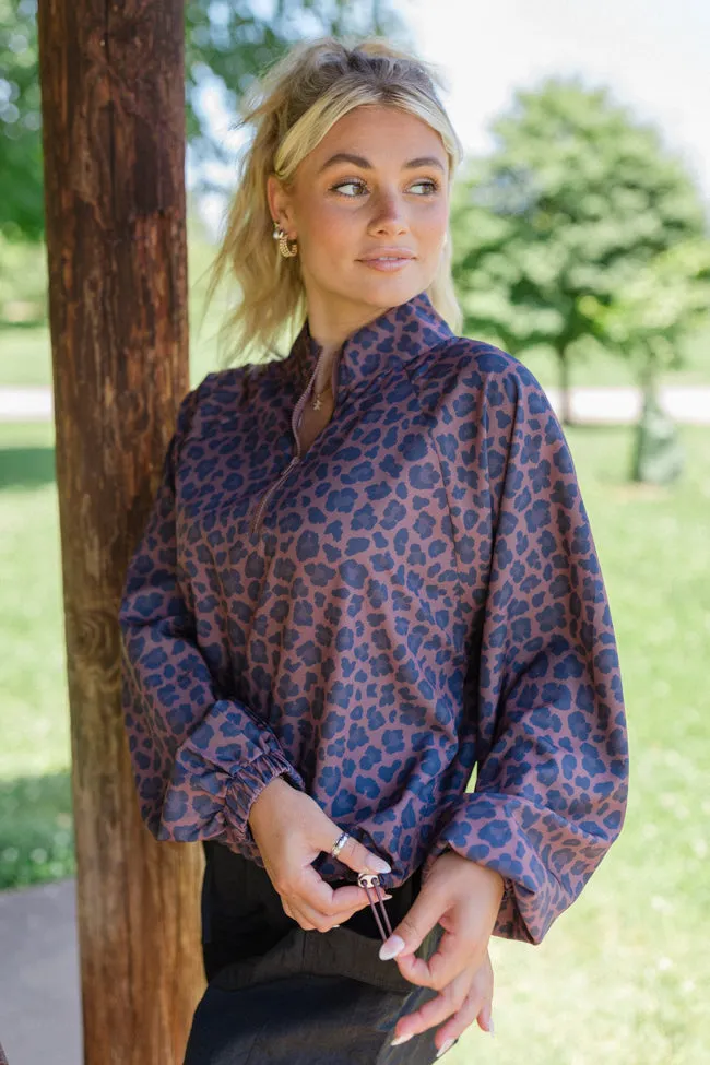 On The Daily In Spotted Sweetheart Windbreaker FINAL SALE