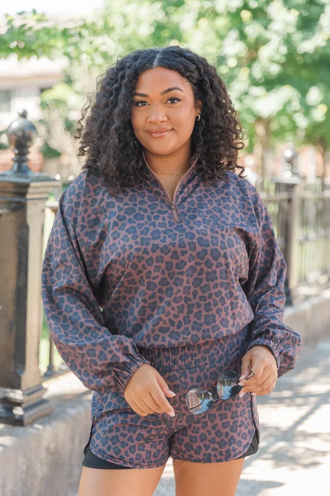 On The Daily In Spotted Sweetheart Windbreaker FINAL SALE
