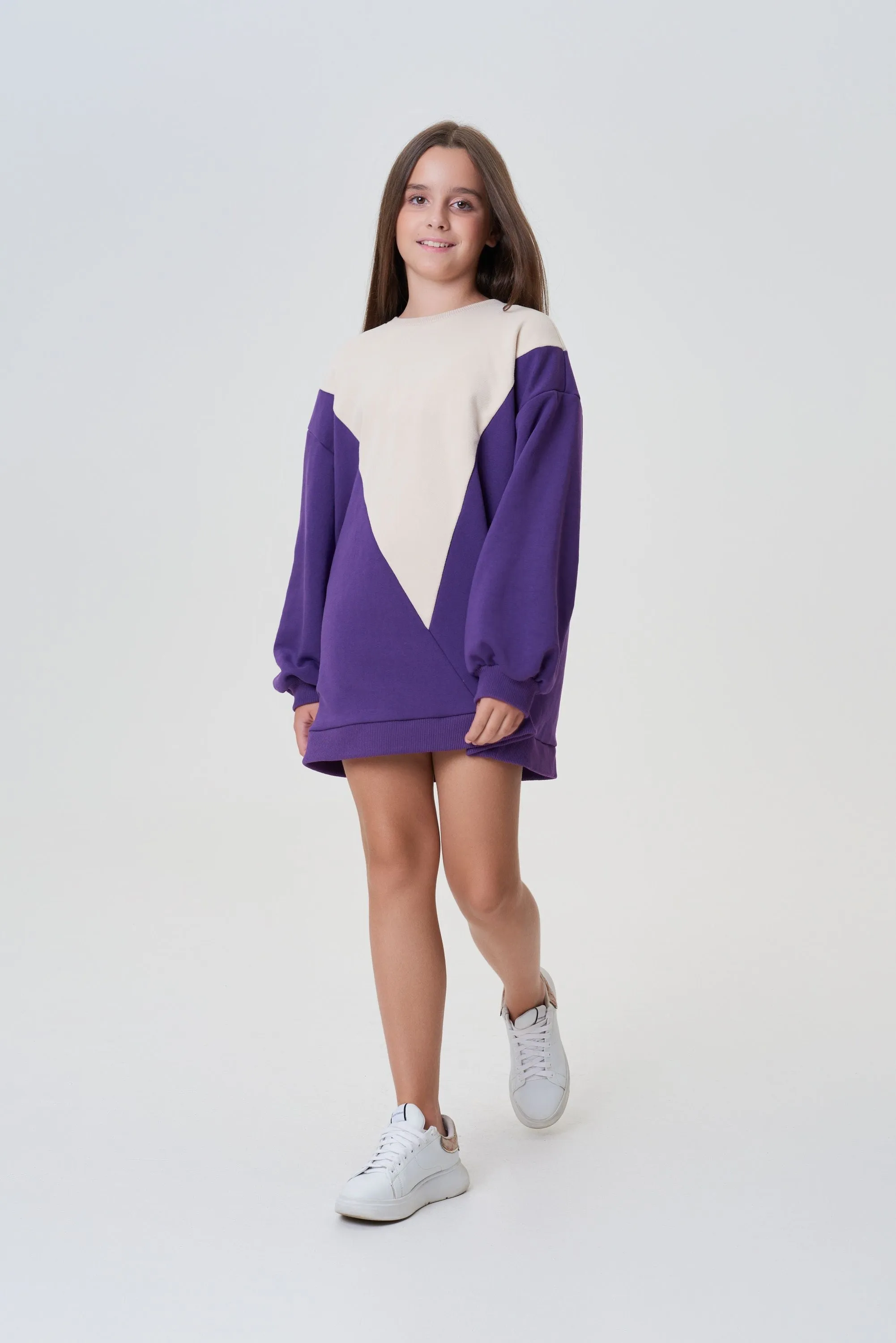Oversize Sweatshirt-Dress