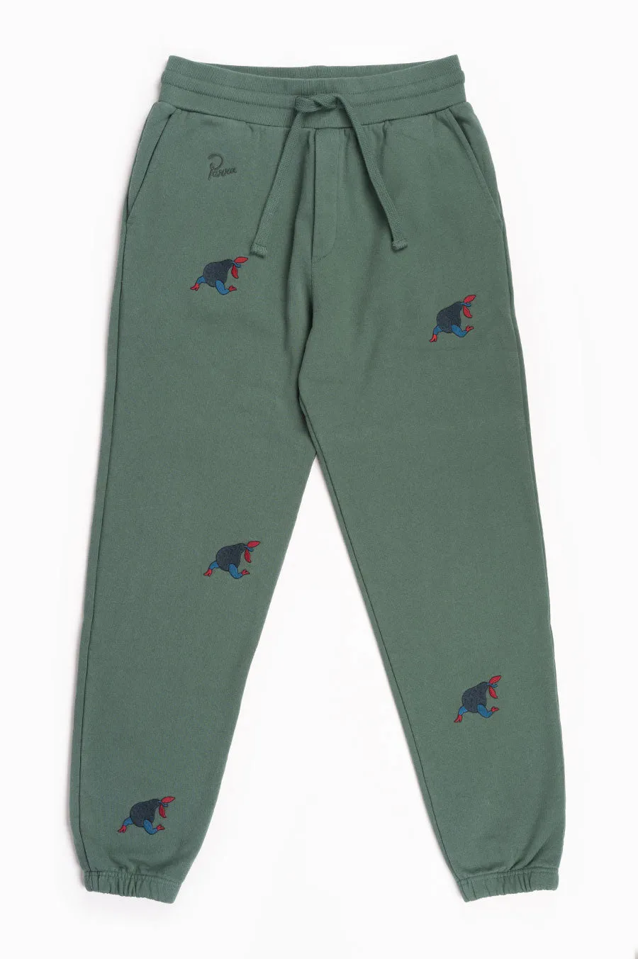 PARRA RUNNING PEAR SWEAT PANTS GREEN