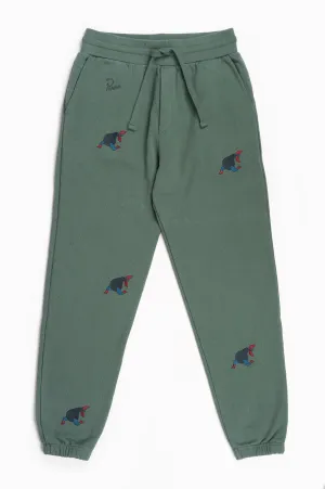 PARRA RUNNING PEAR SWEAT PANTS GREEN