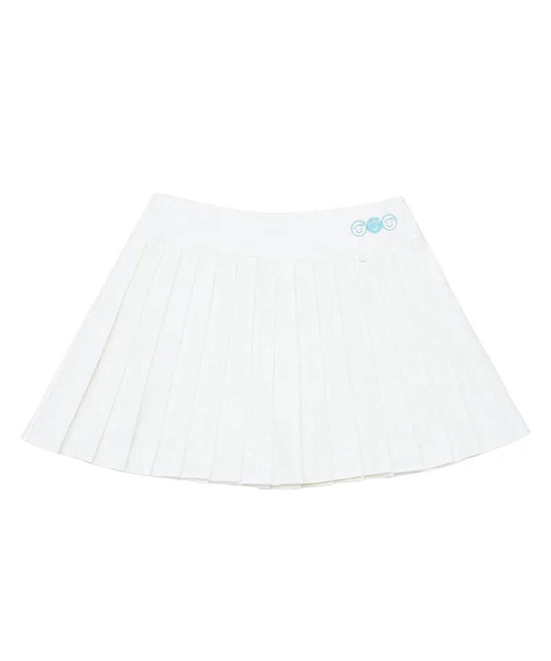 PIV'VEE Wrap Around Skirt - Cloud White