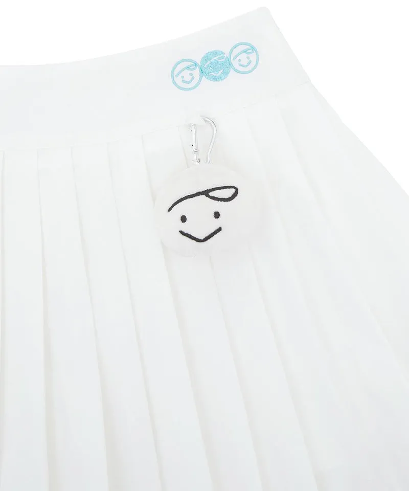 PIV'VEE Wrap Around Skirt - Cloud White