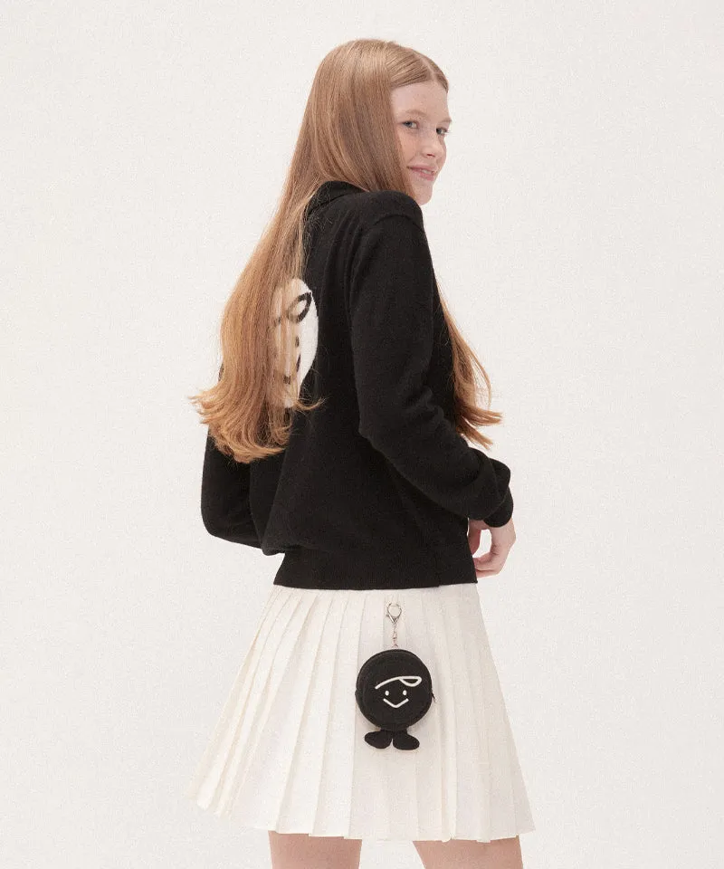 PIV'VEE Wrap Around Skirt - Cloud White