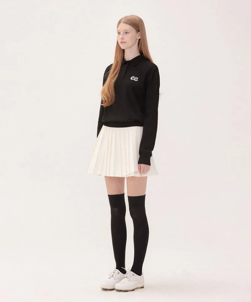 PIV'VEE Wrap Around Skirt - Cloud White