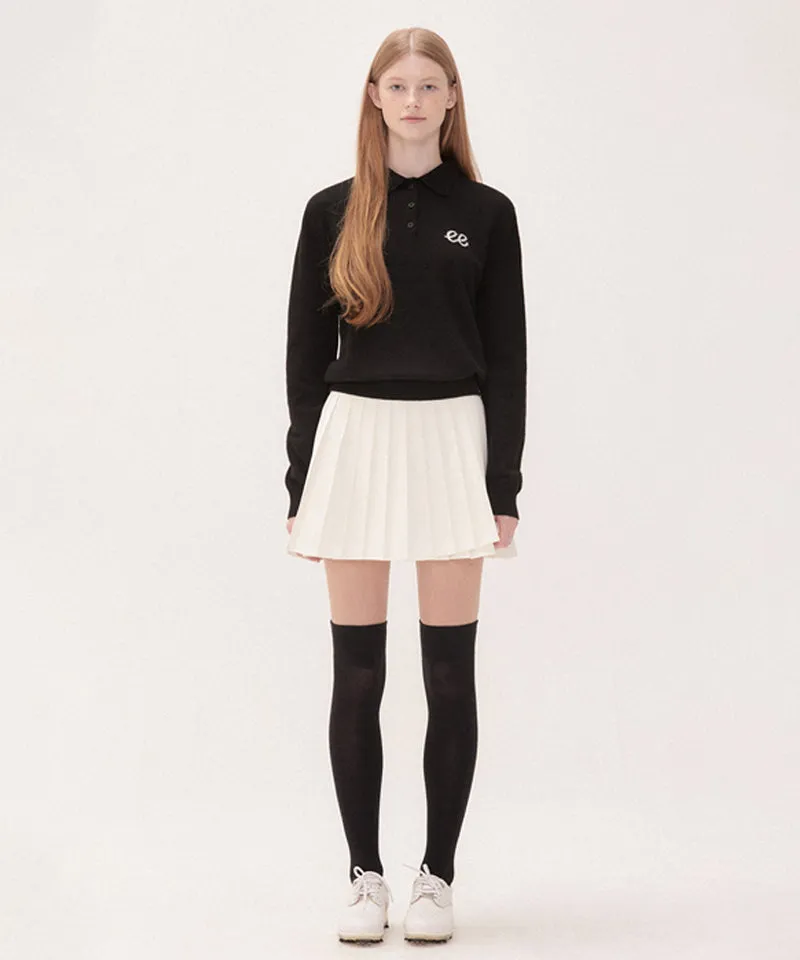 PIV'VEE Wrap Around Skirt - Cloud White