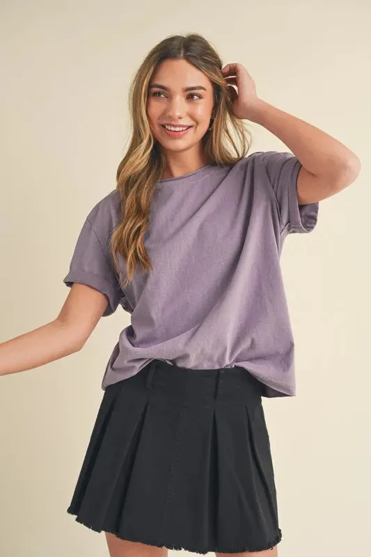 Pleated Denim Mini Skirt For Women – Trendy Flattering Fashionable High-Waist Street Style Staple With Trendy Pleats And Stretch Comfort