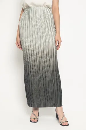 Pleated Skirt in Grey