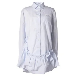 PLEATED SKIRTS TUNIC SHIRTS / THIN BLUE