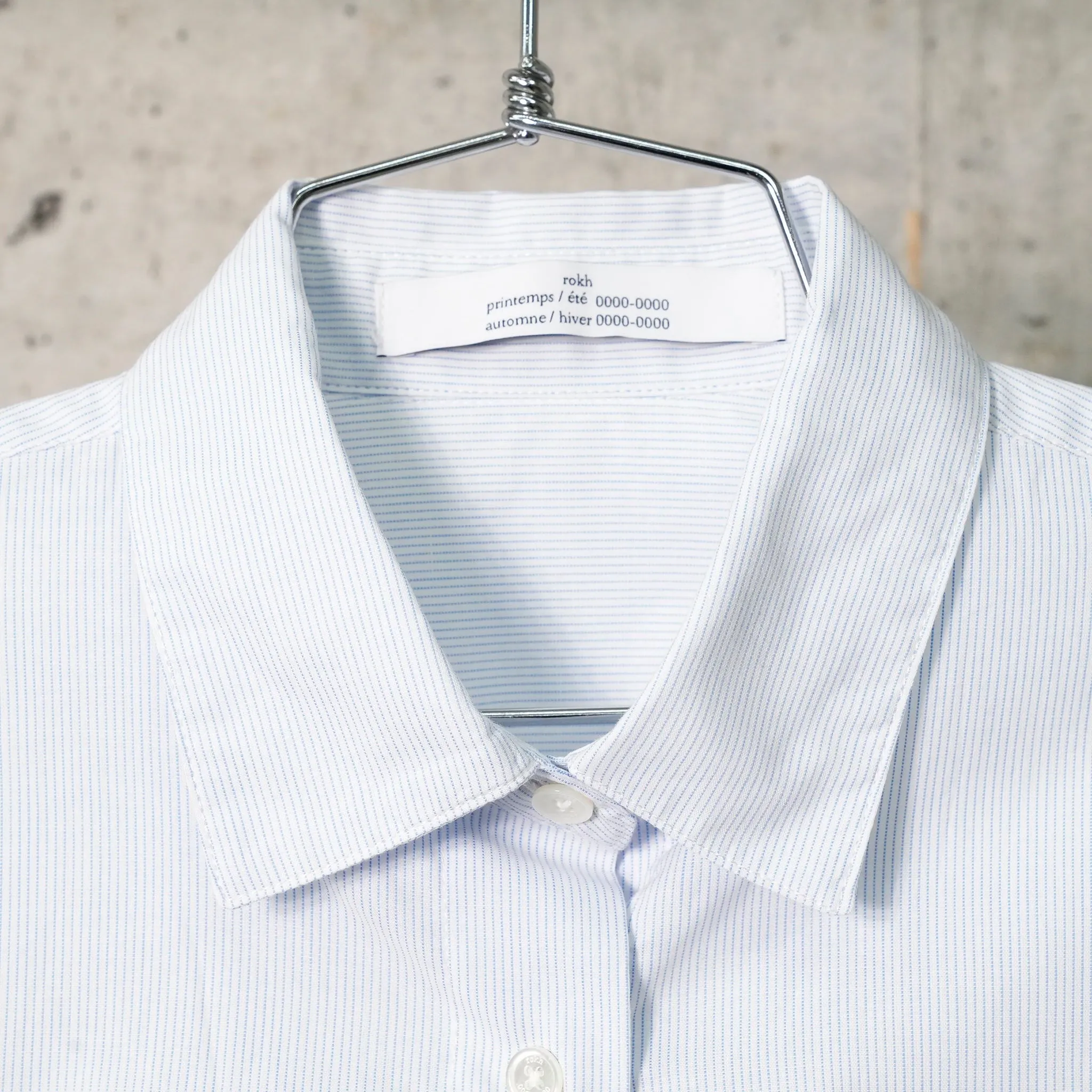 PLEATED SKIRTS TUNIC SHIRTS / THIN BLUE