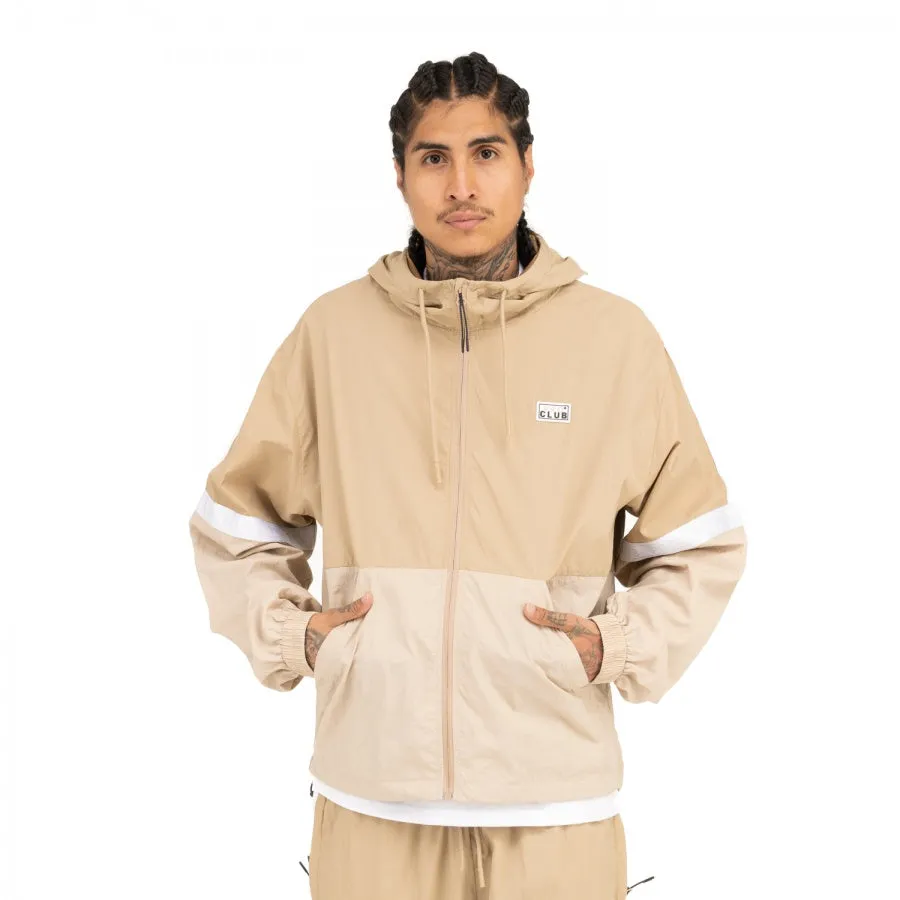 Pro Club Symmetry Track Jacket - Khaki