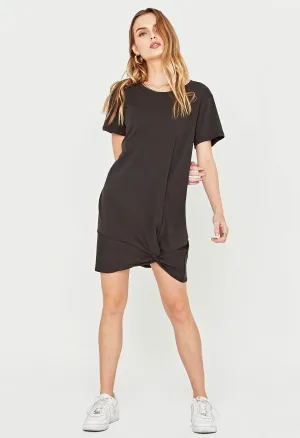 PROJECT SOCIAL T Meant To Be Twist Hem Dress