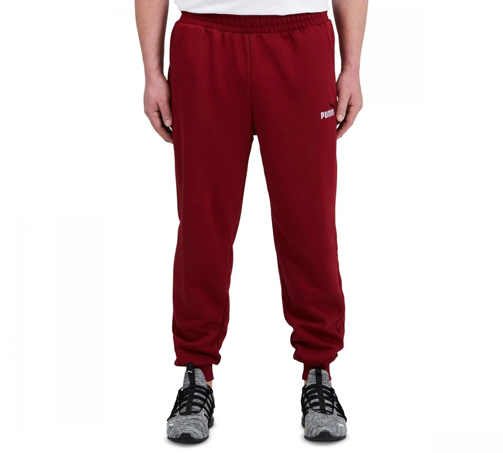 Puma Men's Essential Embroidered Logo Sweatpants
