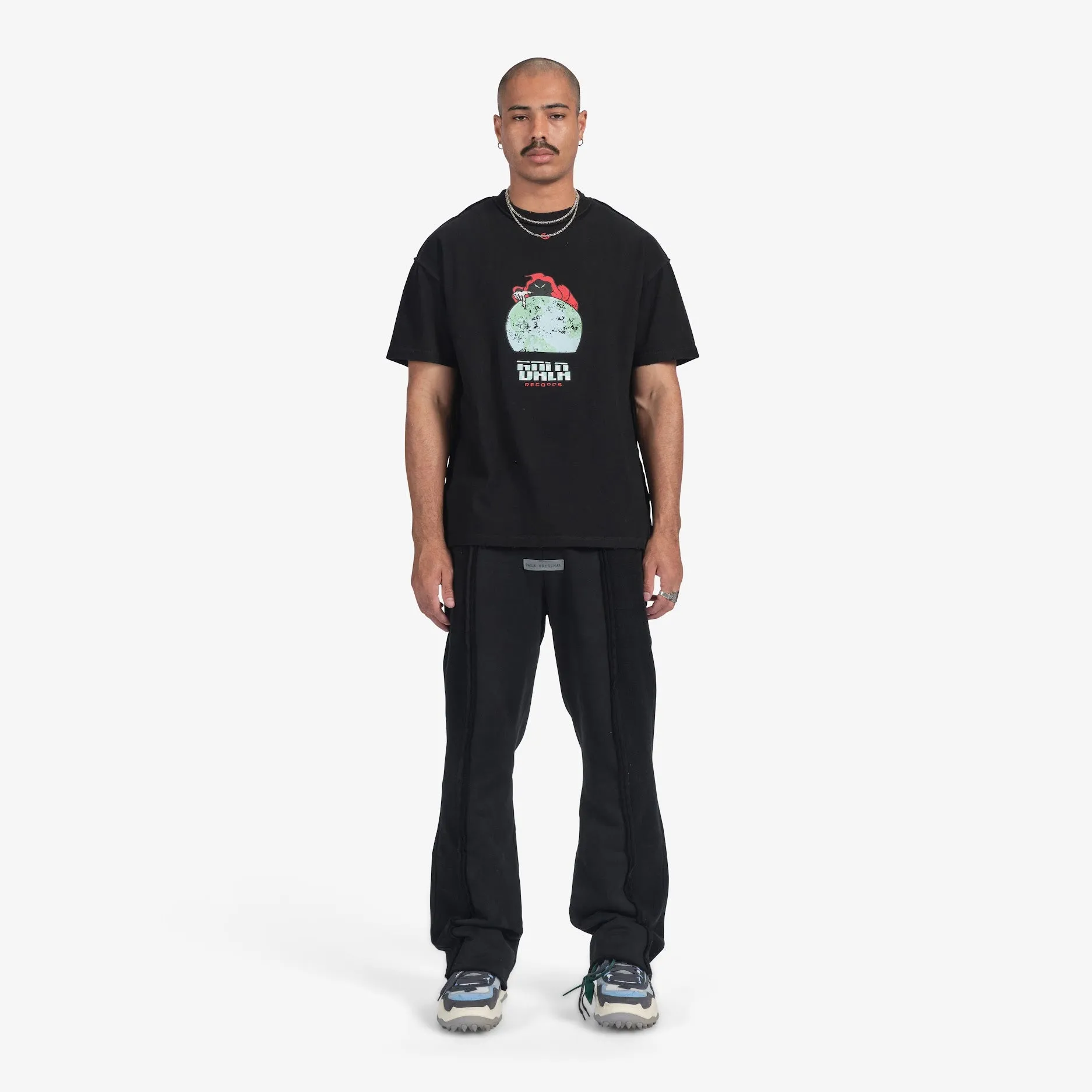 "Chop" Sweats (black/navy)