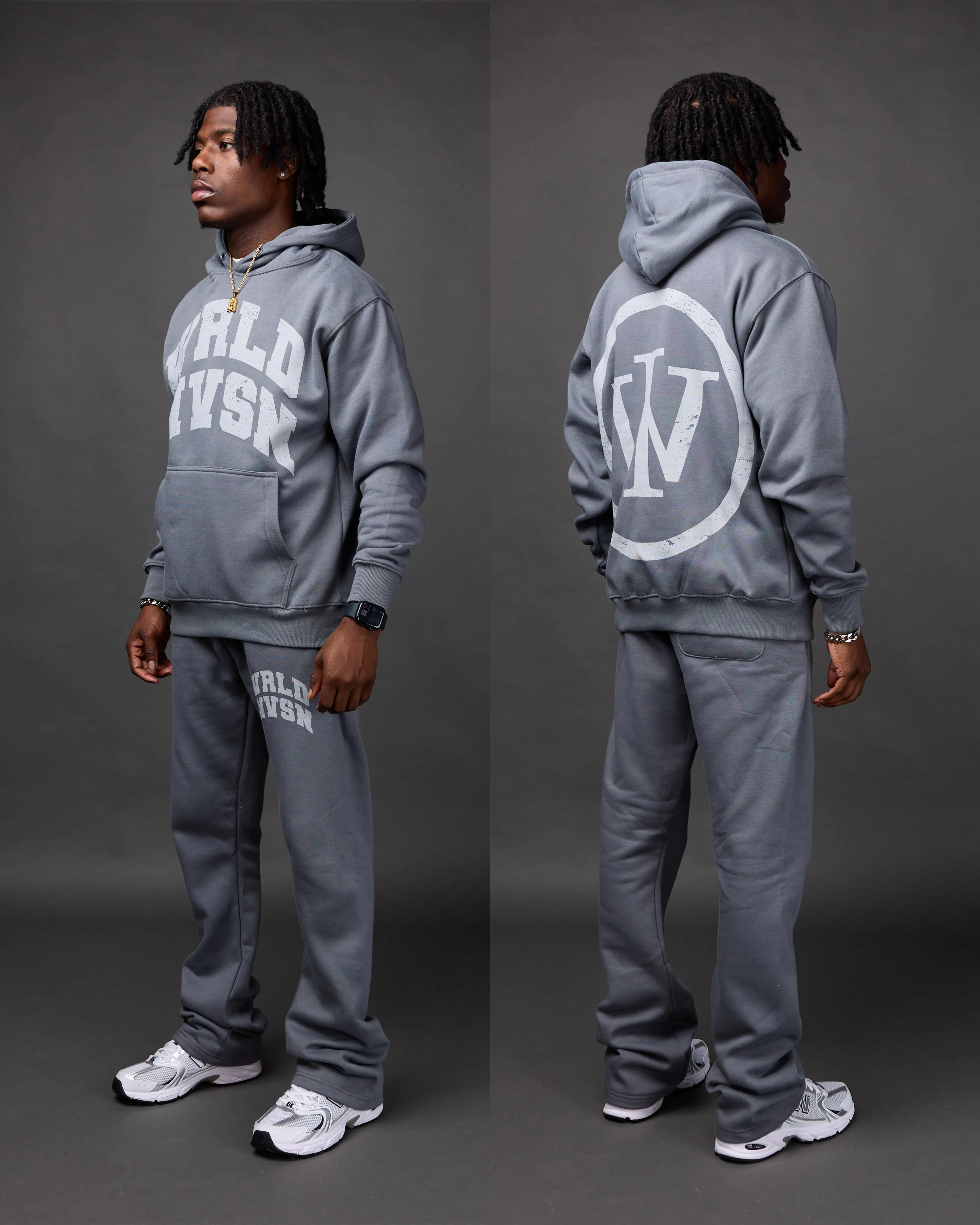"Member" Flare Stacked Set (Moonrock)