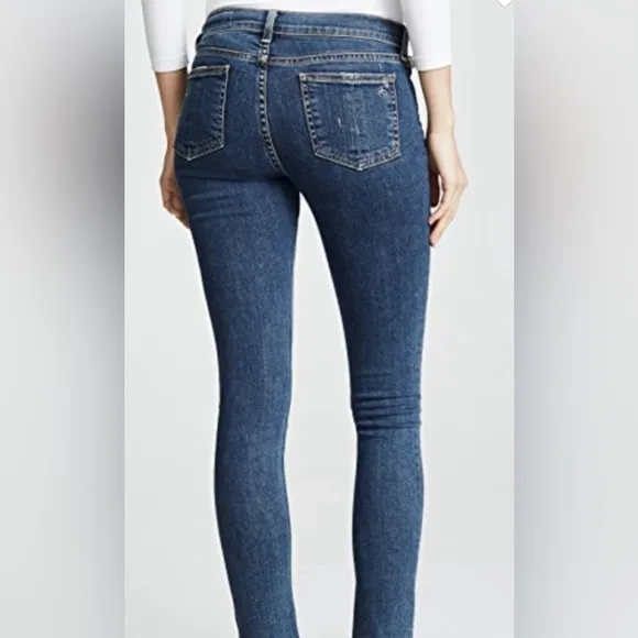 rag &amp; Bone Maternity Distressed Skinny Jeans- La Paz/ Size 30