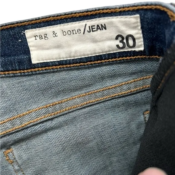 rag &amp; Bone Maternity Distressed Skinny Jeans- La Paz/ Size 30