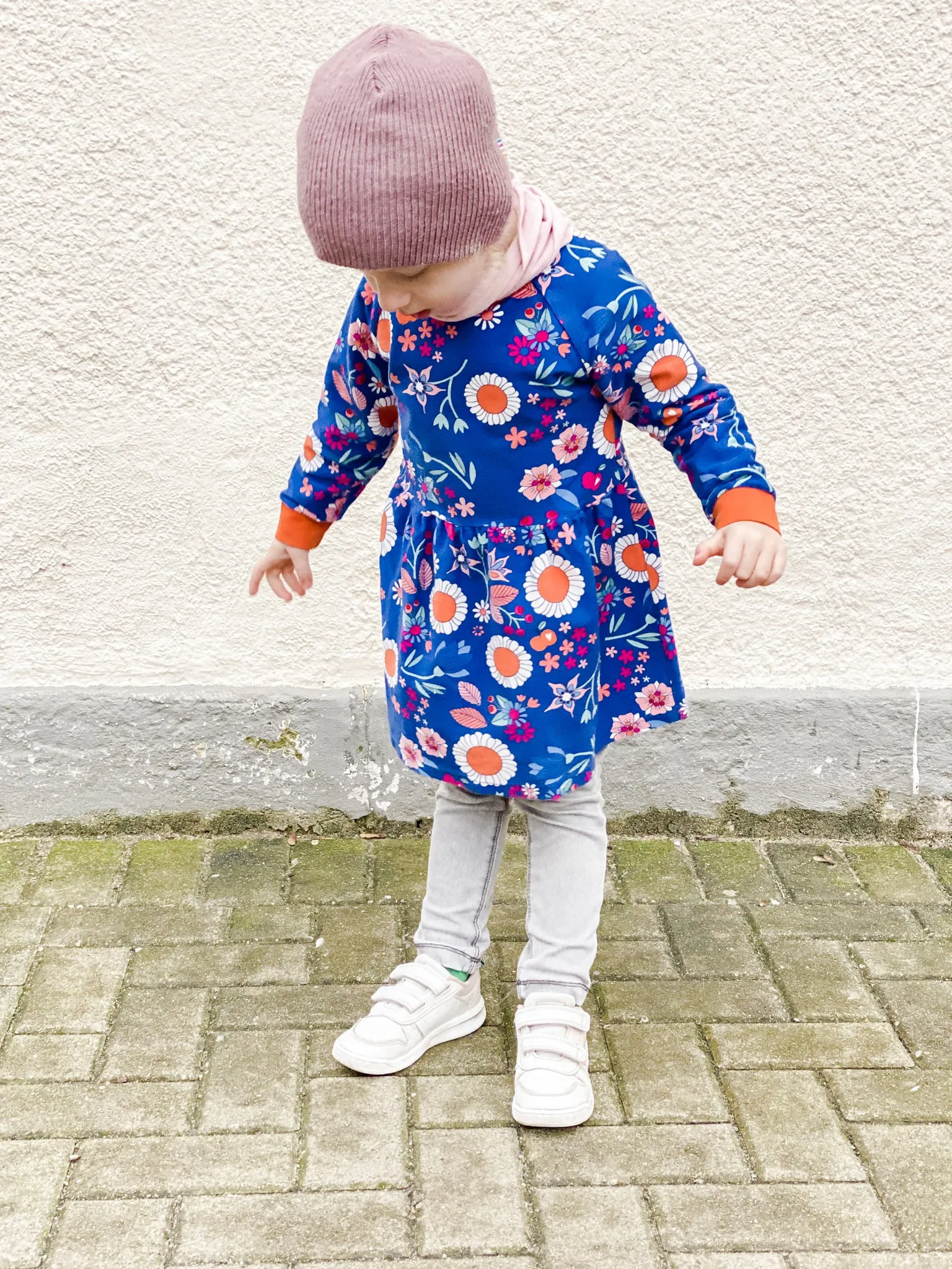 Raglan Sweatshirt Dress