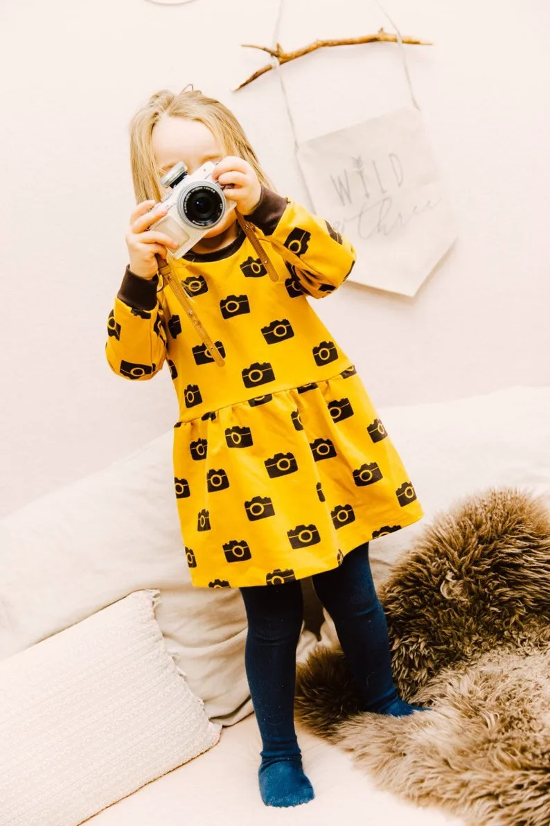 Raglan Sweatshirt Dress