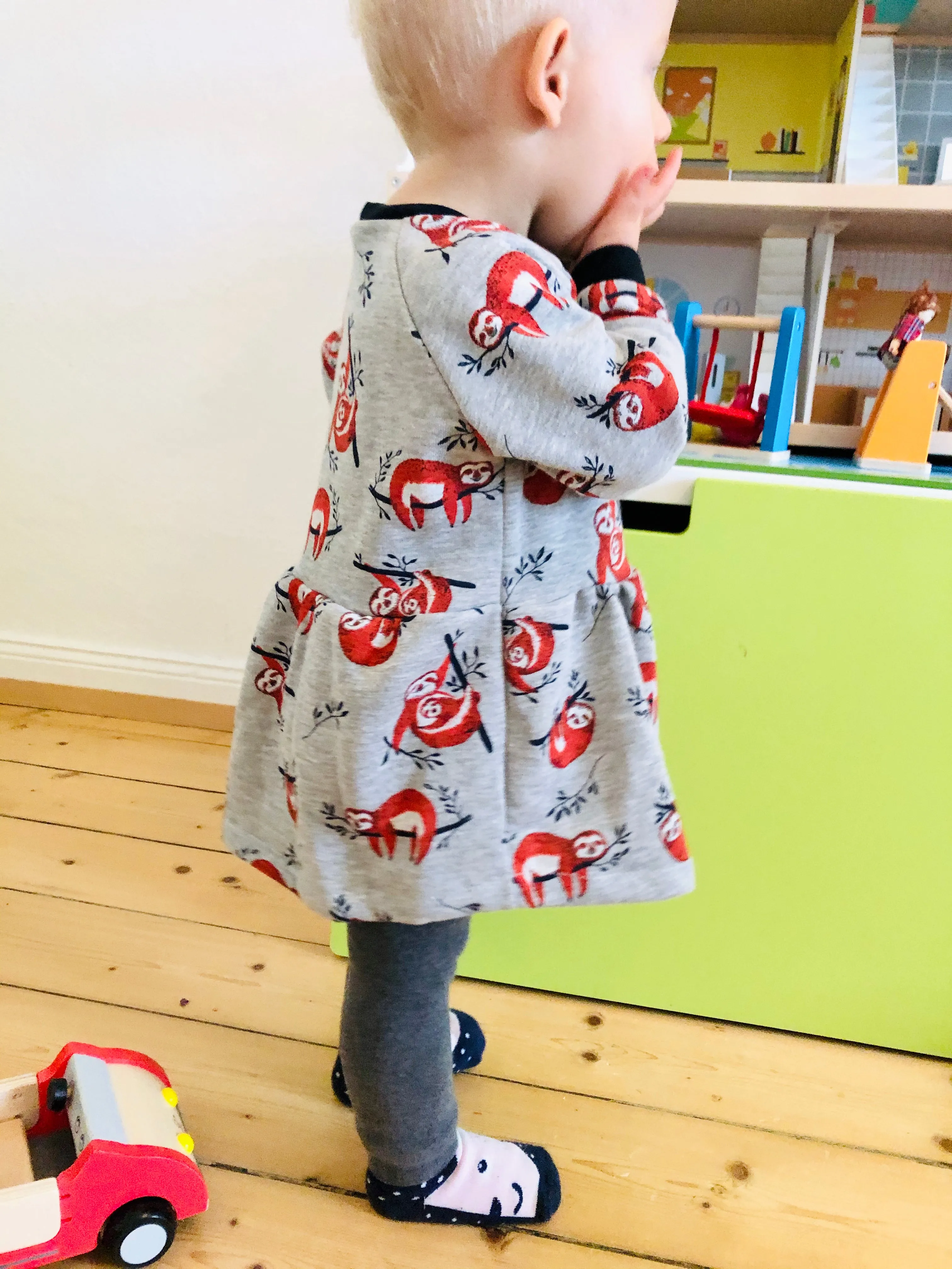 Raglan Sweatshirt Dress