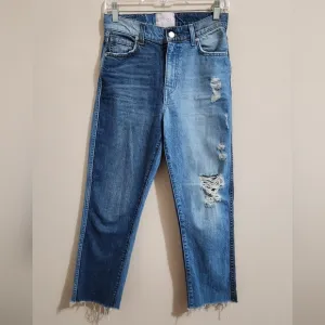 Revice 2 tone yin yang mid rise jeans women size size 26