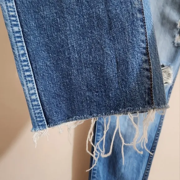 Revice 2 tone yin yang mid rise jeans women size size 26