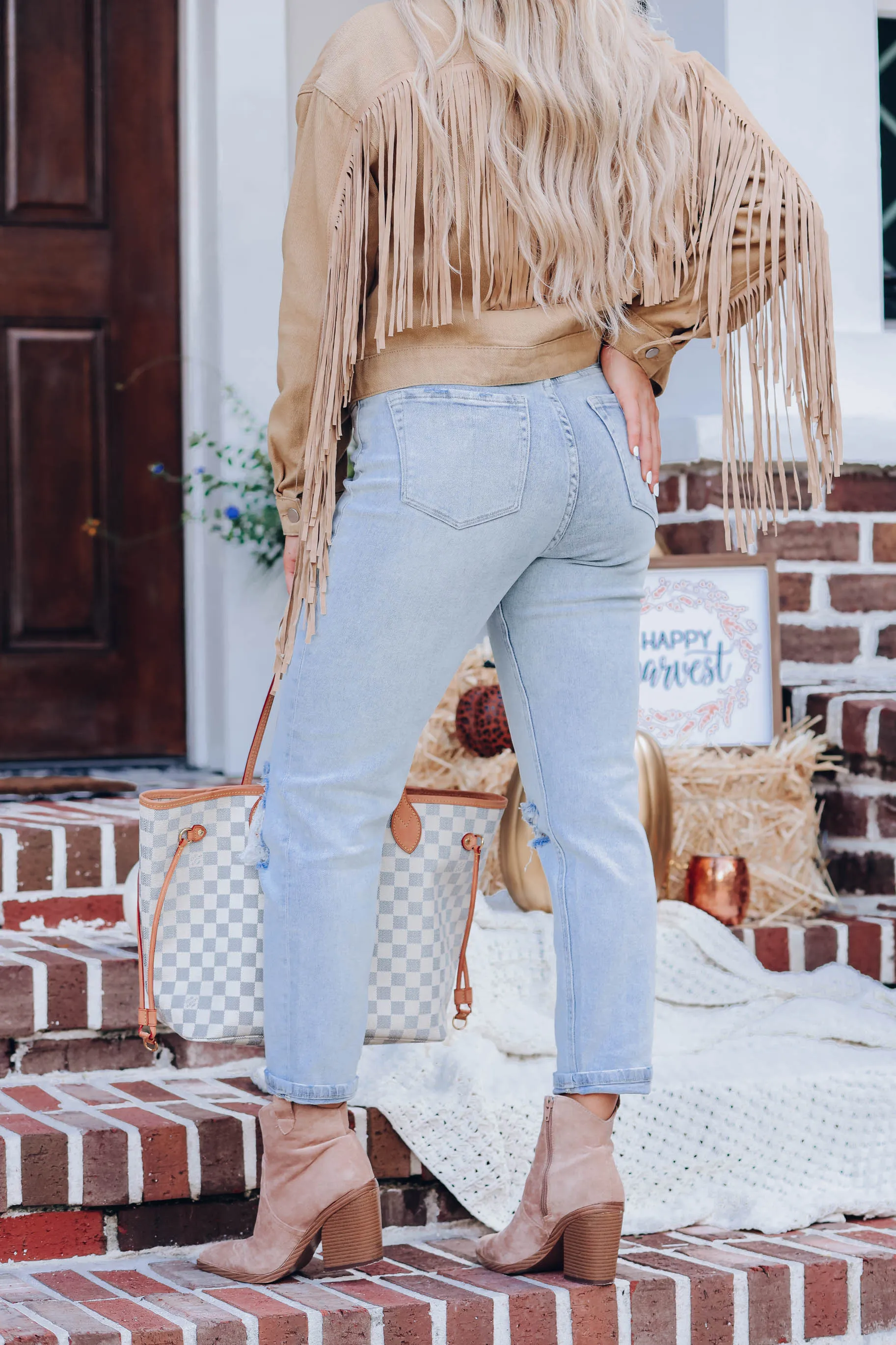 Rita Ripped Mom Jeans