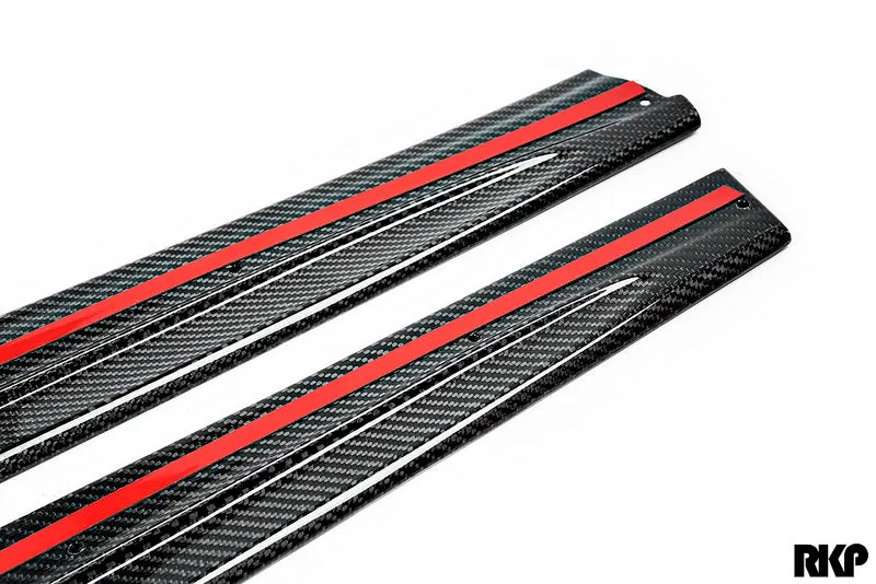 RKP F80 M3 Carbon Side Skirt Set