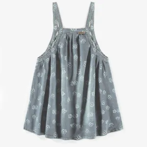 Robe en denim léger extensible, enfant || Light stretch denim dress, child
