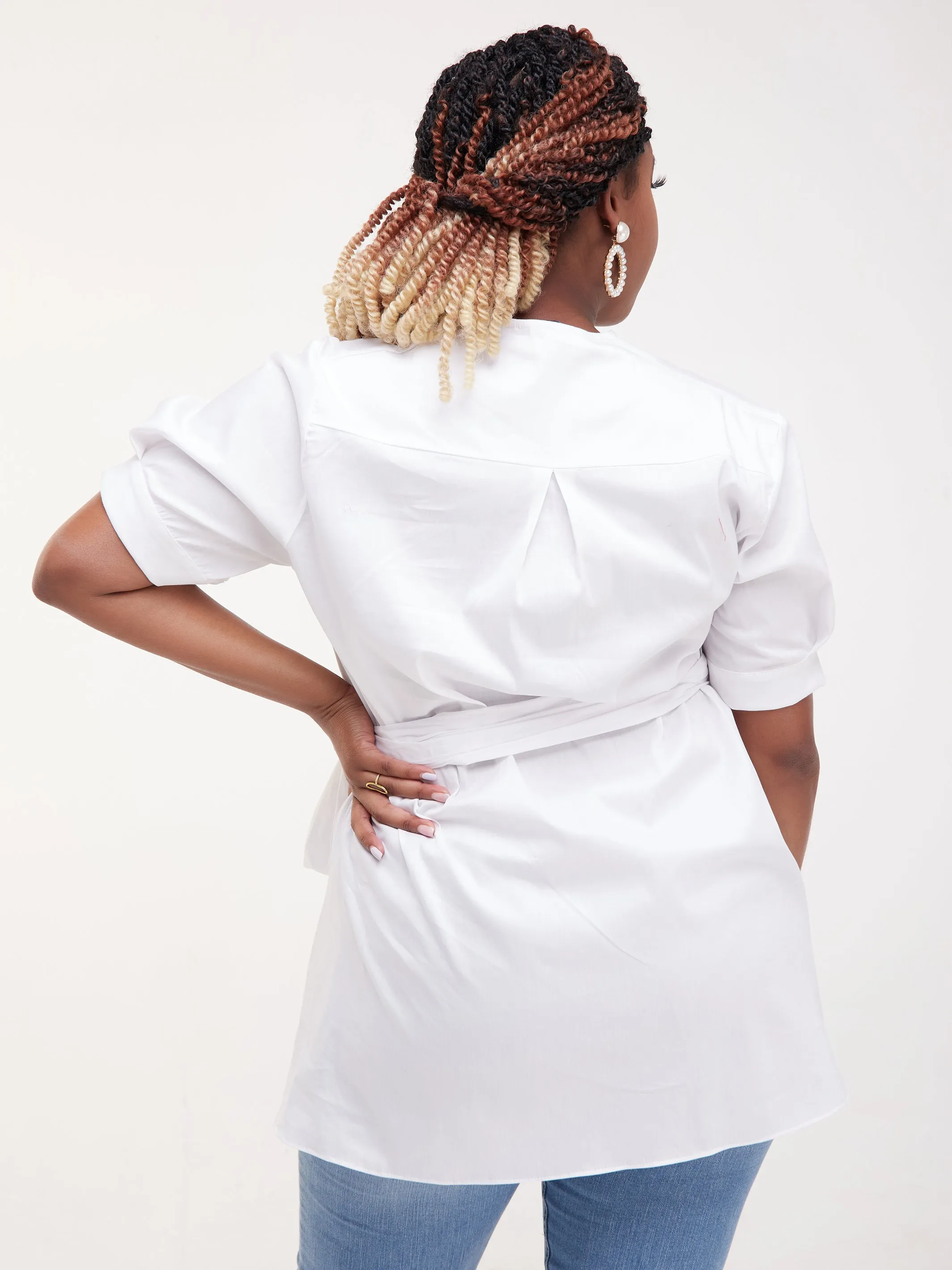 Safari Huru High-Low Top - White