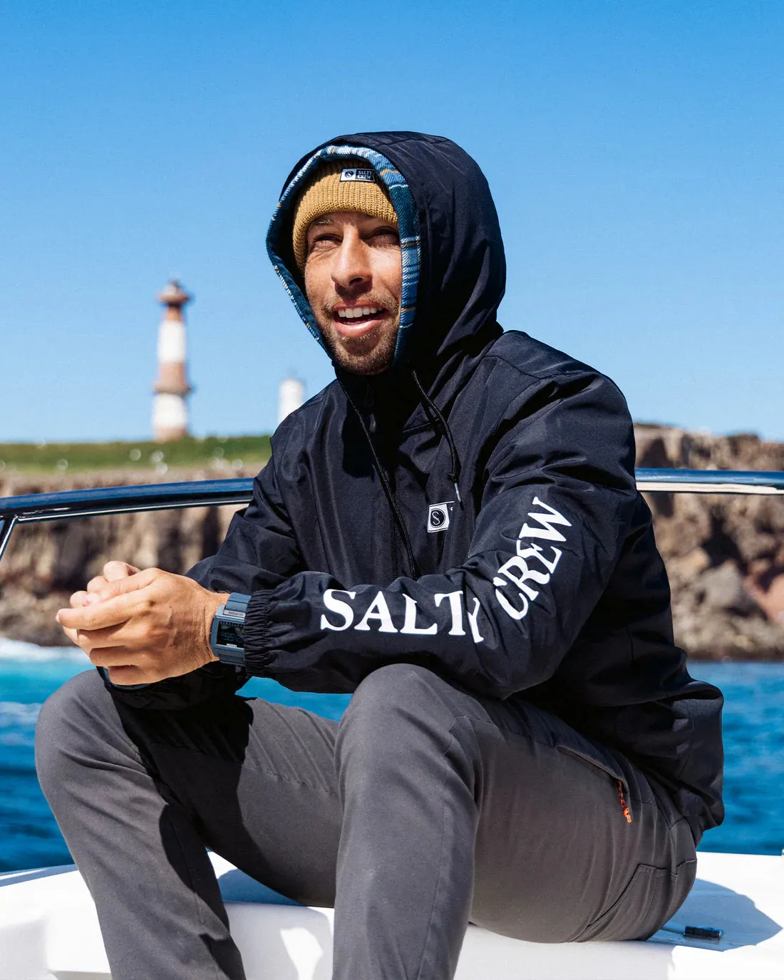 Salty Crew Men's Surface Windbreaker