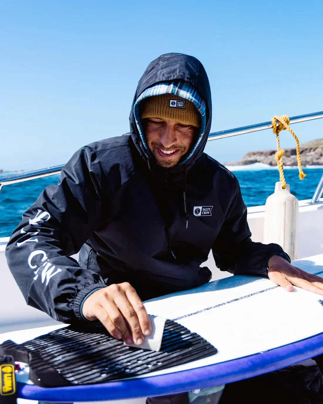 Salty Crew Men's Surface Windbreaker