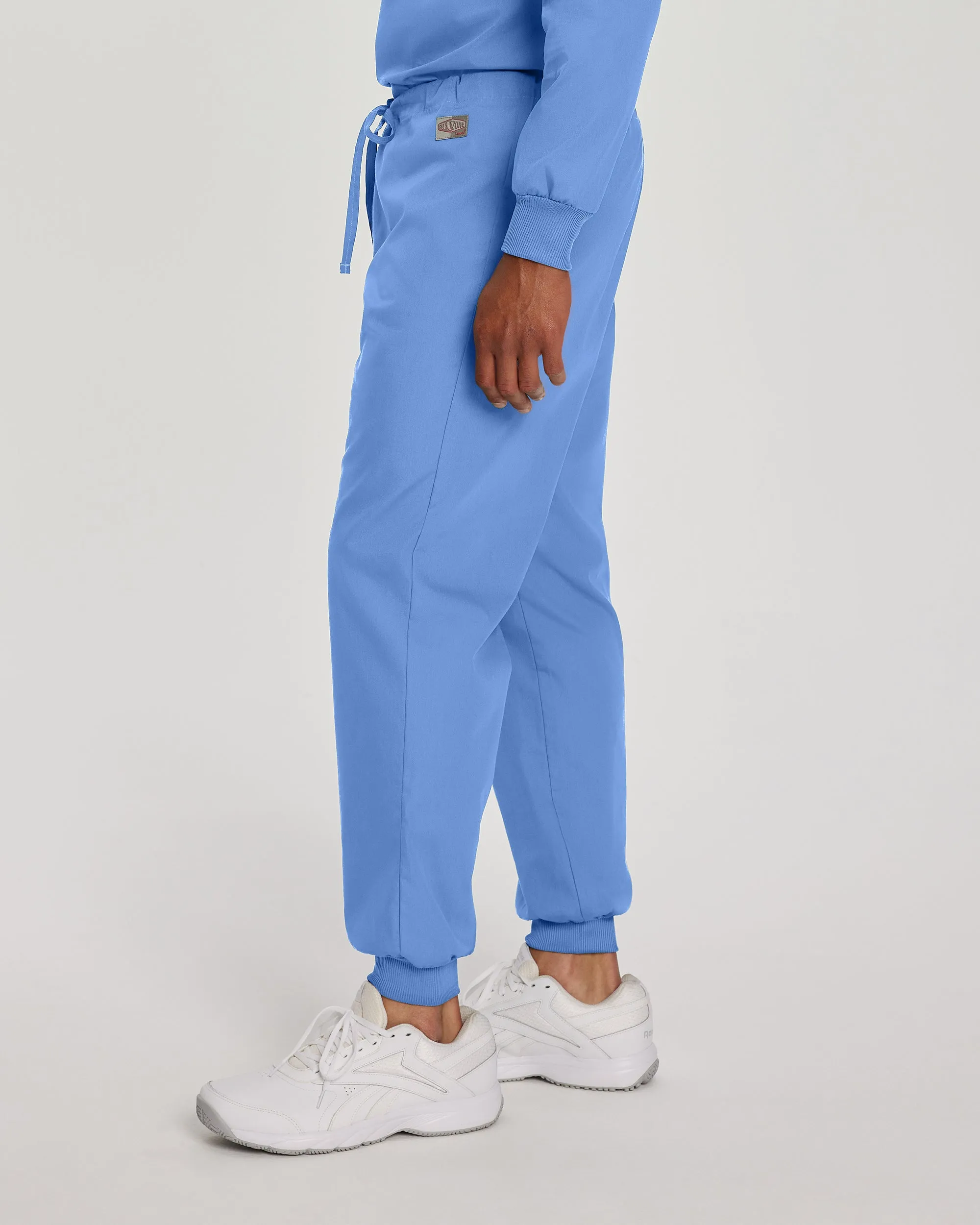Scrub Zone LB404 Unisex Jogger Scrub Pants Ceil