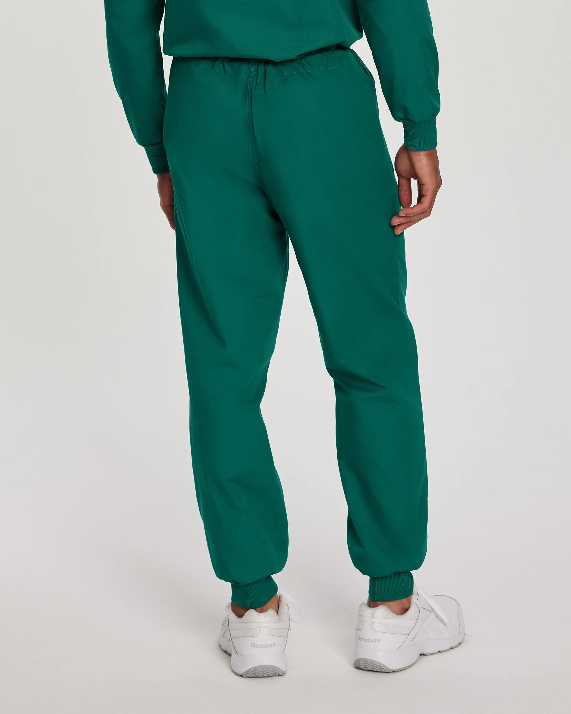 Scrub Zone LB404 Unisex Jogger Scrub Pants Hunter