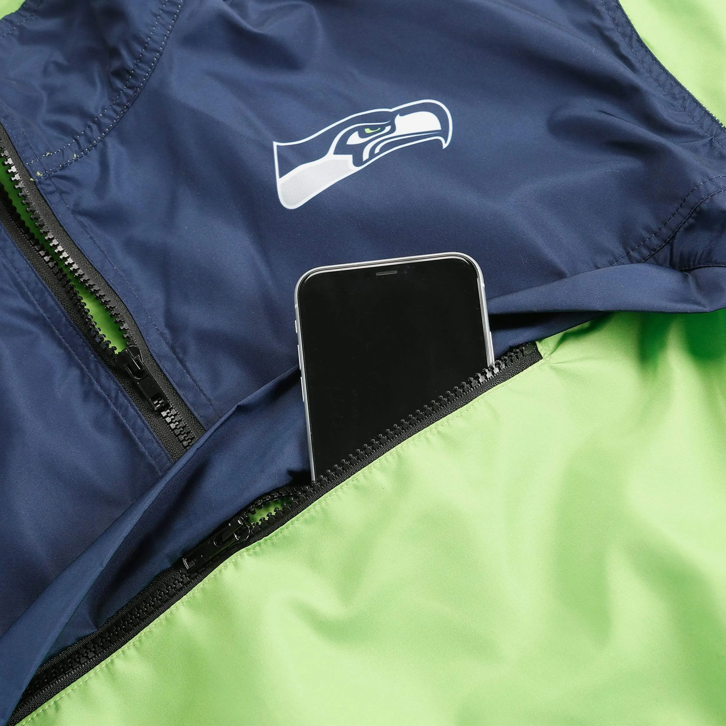 Seattle Seahawks Womens Winning Play Windbreaker