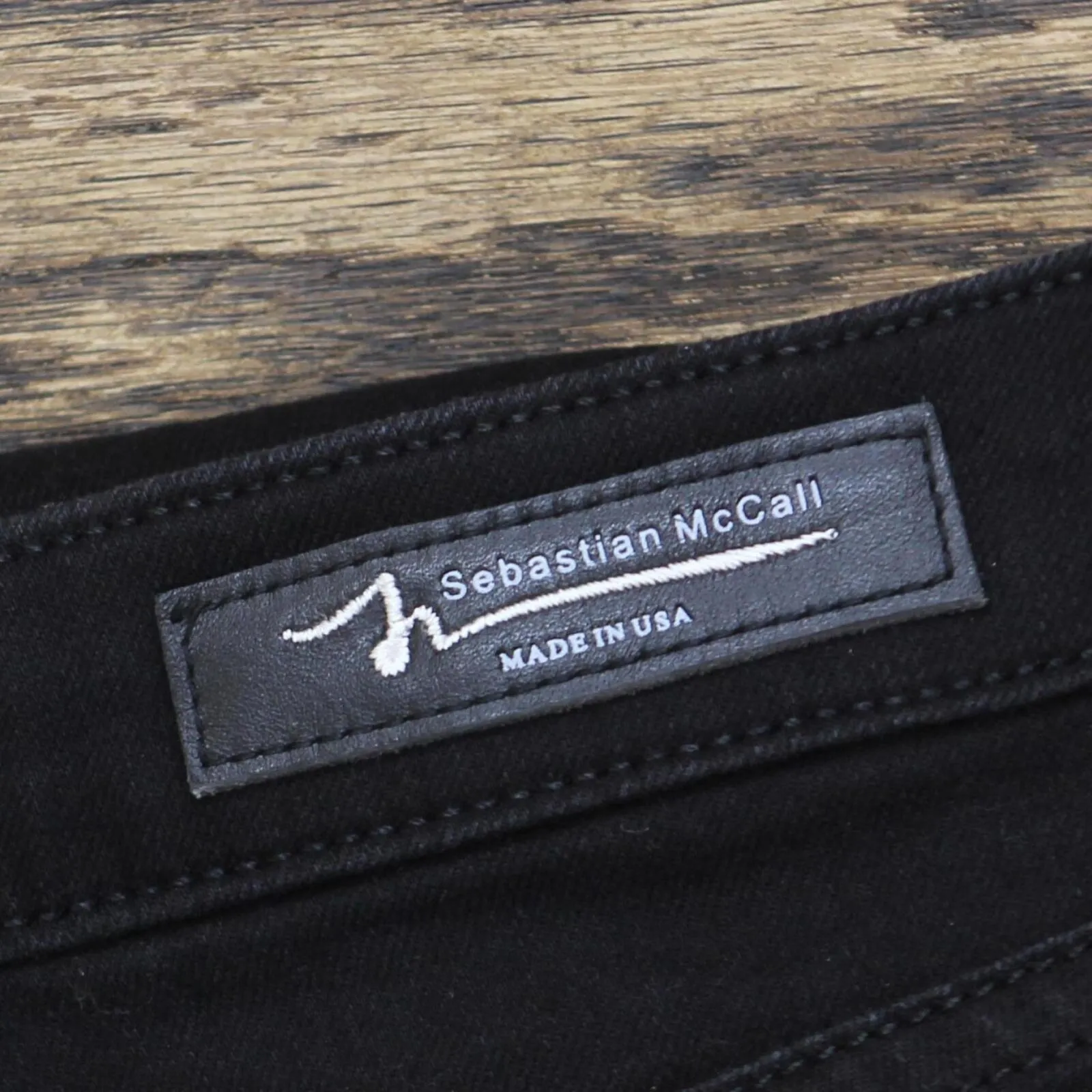 Sebastian McCall Womens Distressed Stretch Denim Jeans 166751faf9d1e7 Black 24
