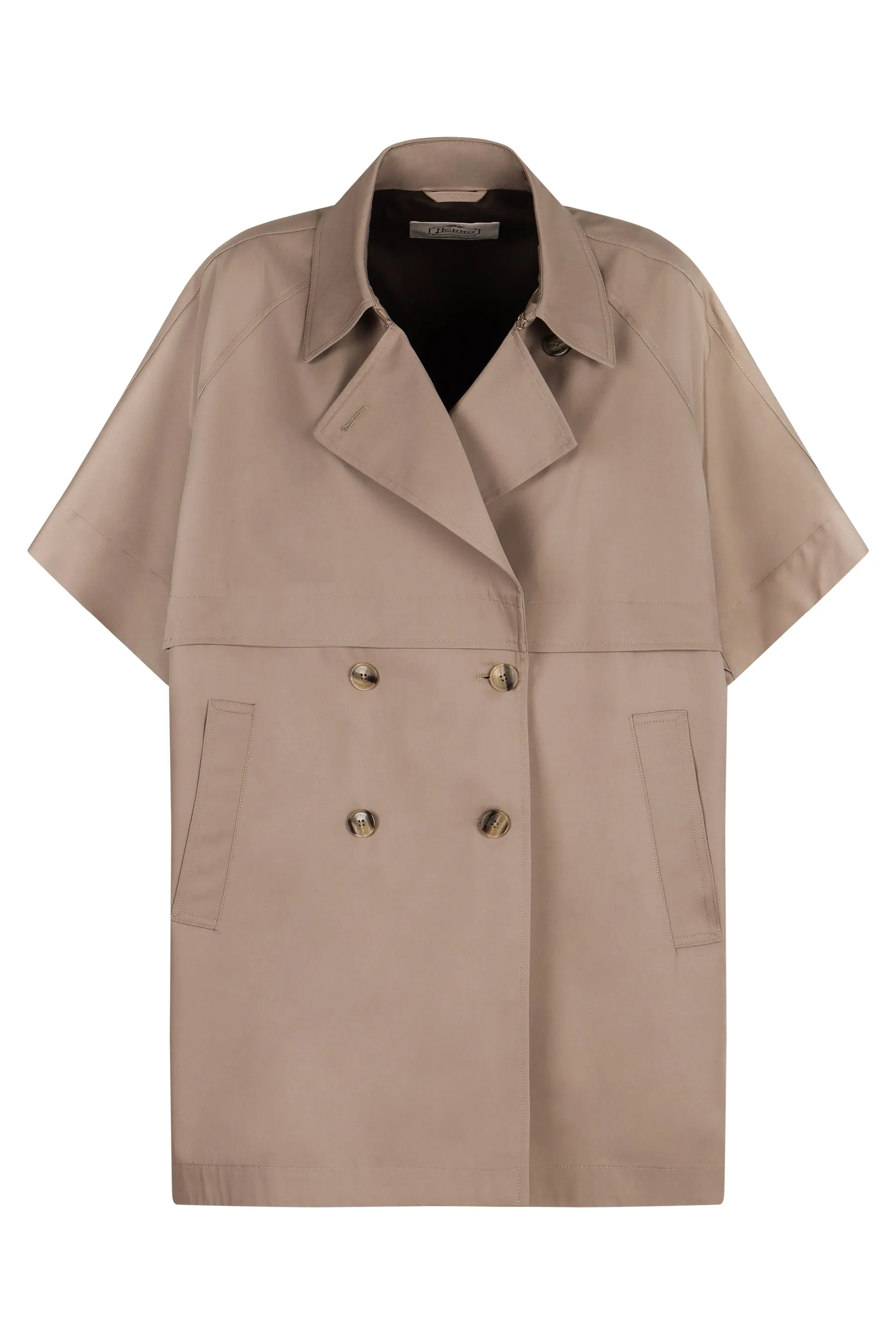 Short trench coat