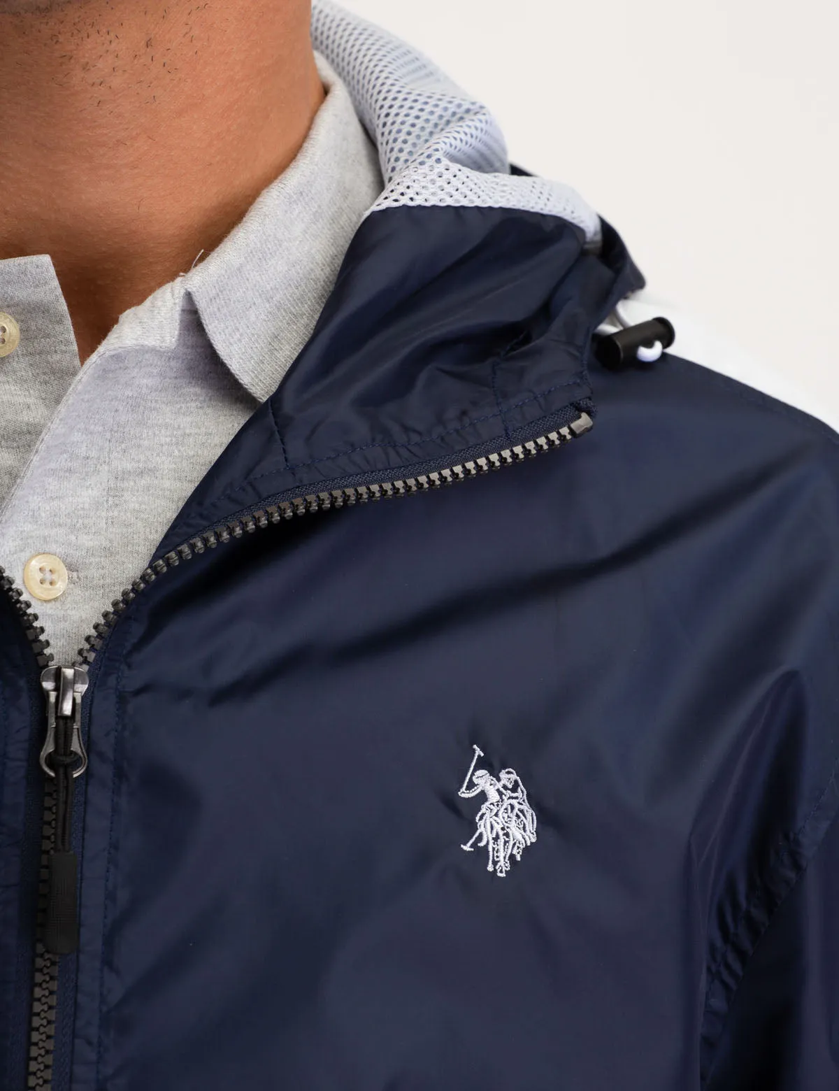SIDE STRIPE WINDBREAKER JACKET