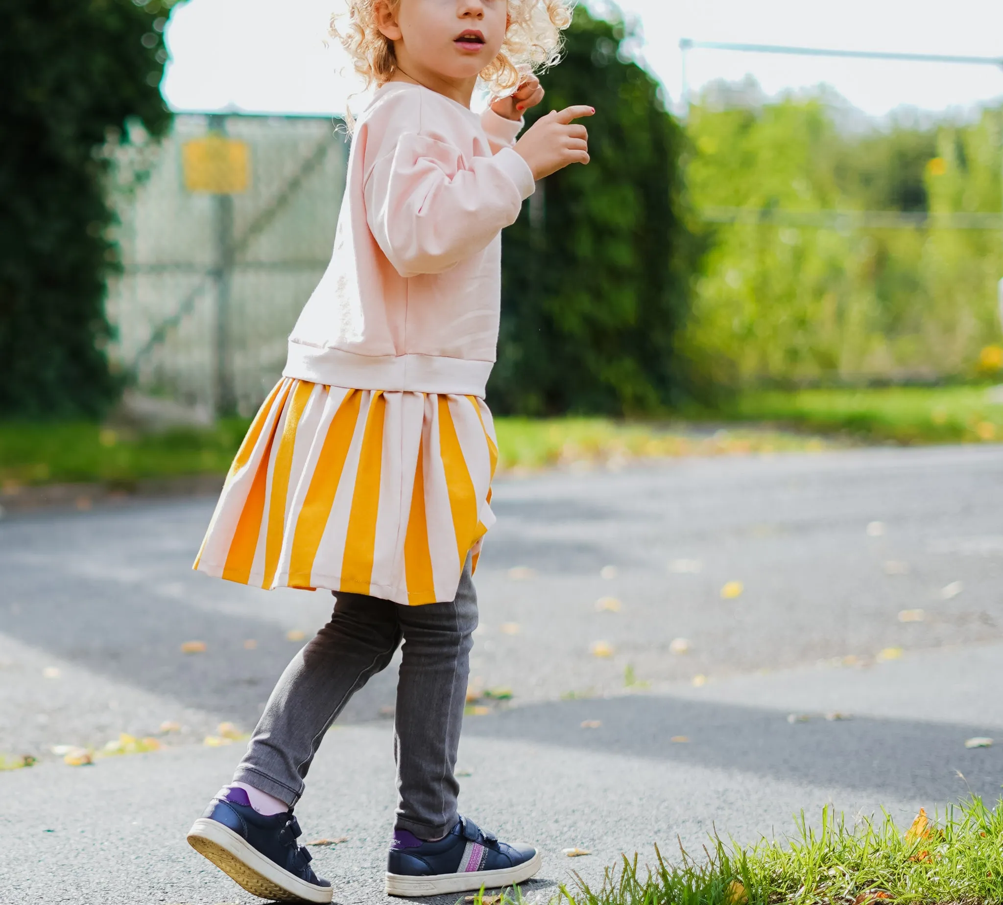 Skirted Sweatshirt pattern