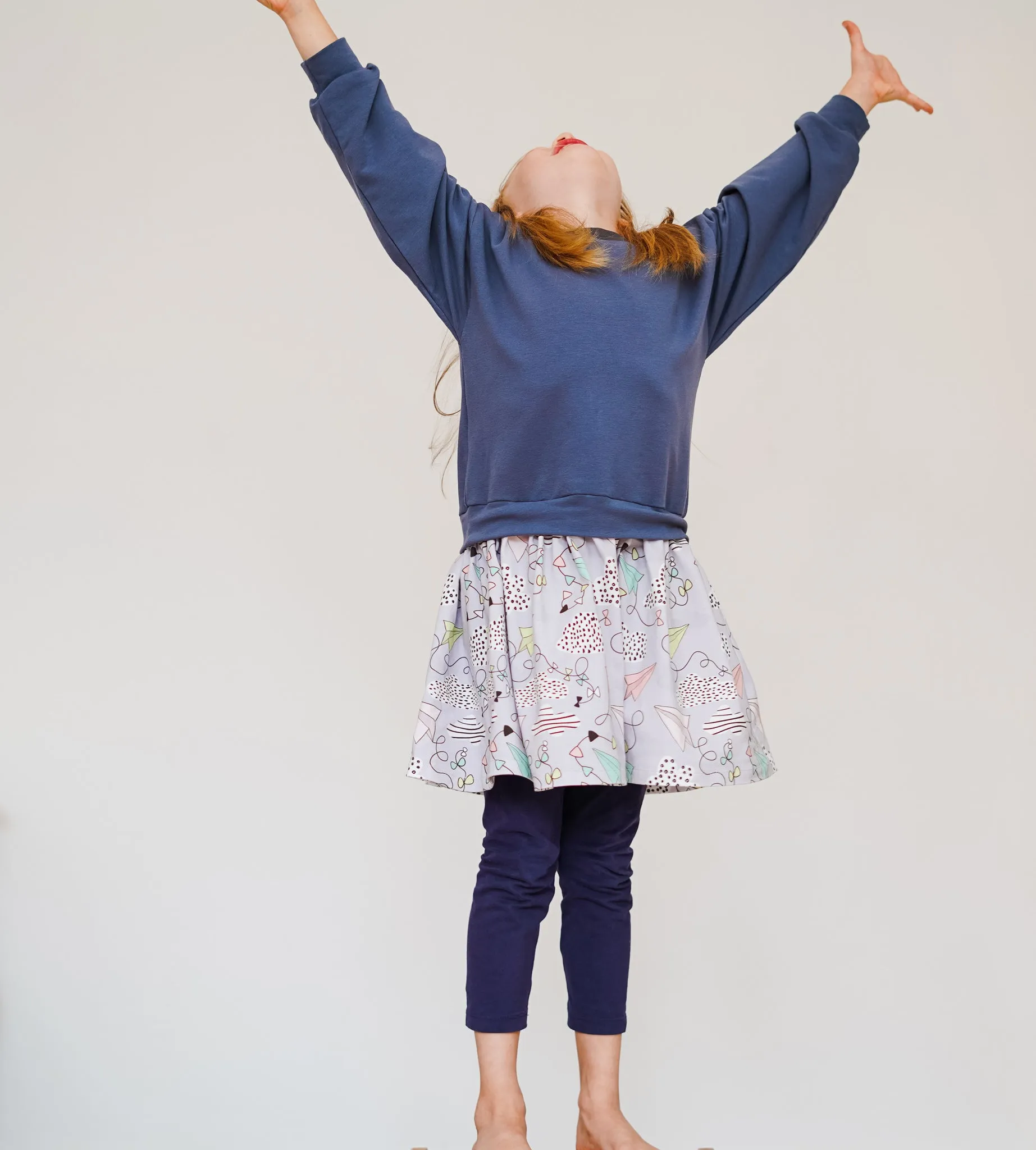 Skirted Sweatshirt pattern