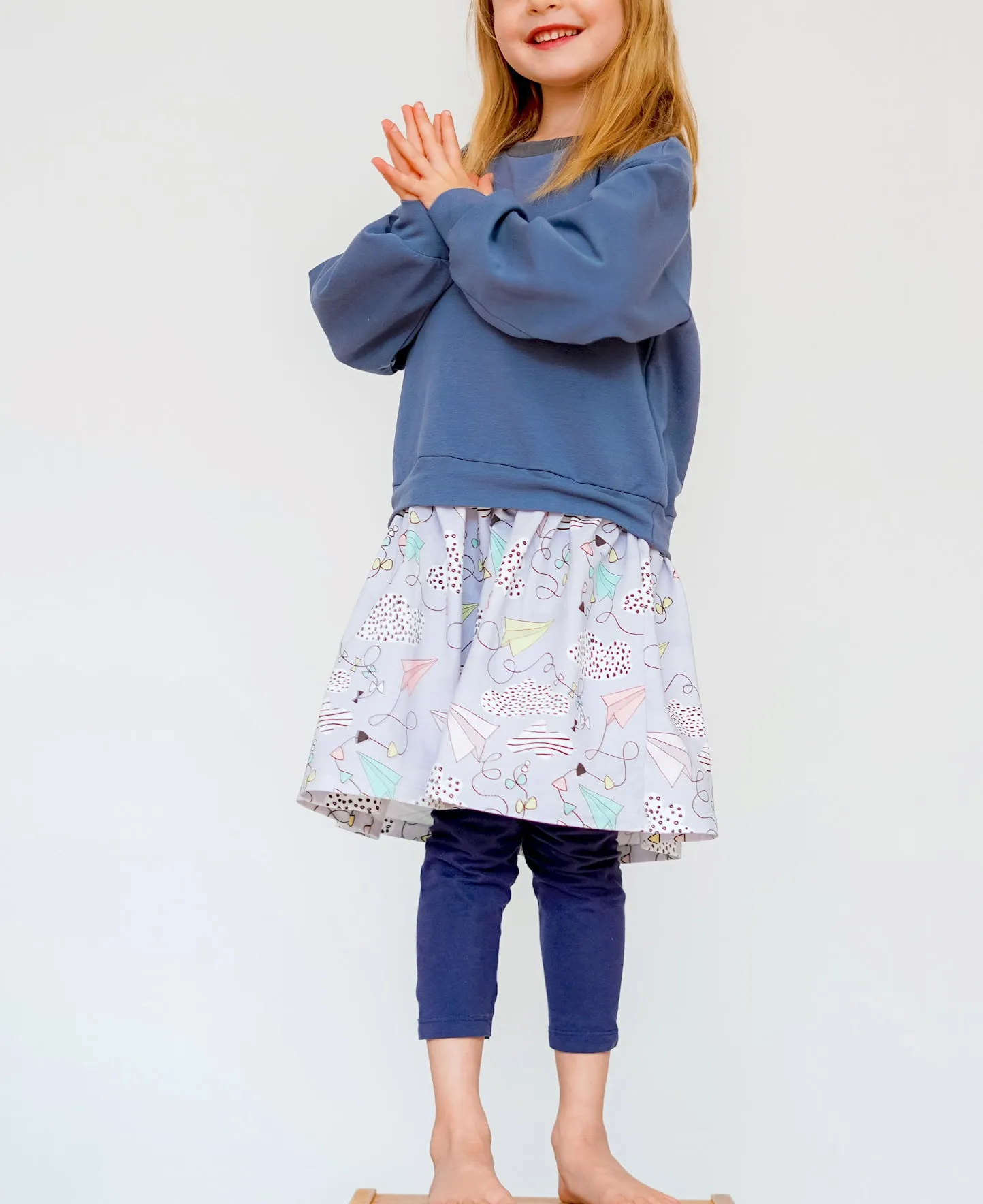 Skirted Sweatshirt pattern