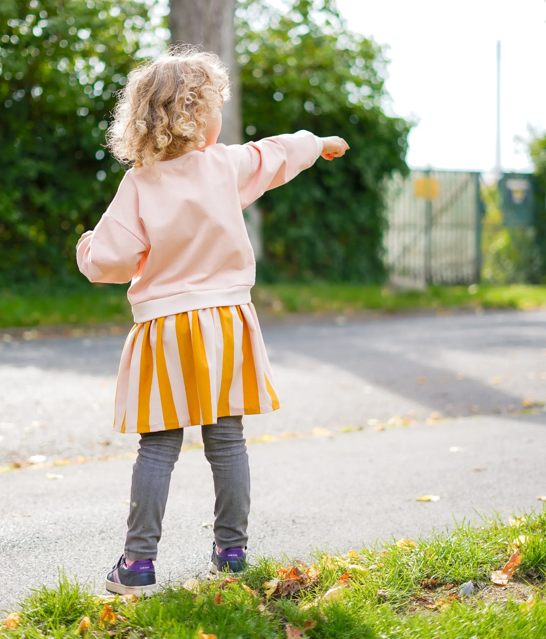 Skirted Sweatshirt pattern
