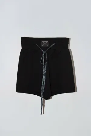 Soda Pop Sweat-Shorts in Black