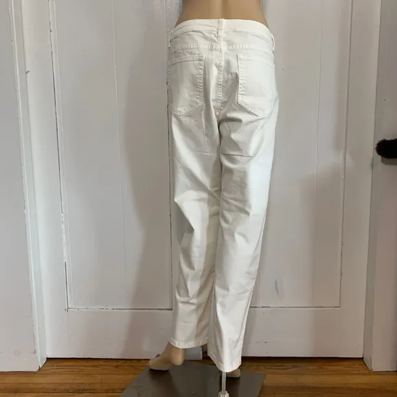 Soft Surroundings &quot;Weekend Jeans&quot; White 10 NWT