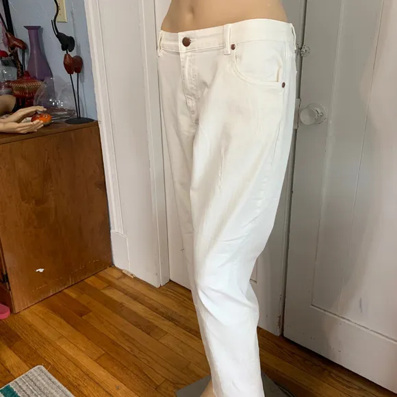 Soft Surroundings &quot;Weekend Jeans&quot; White 10 NWT